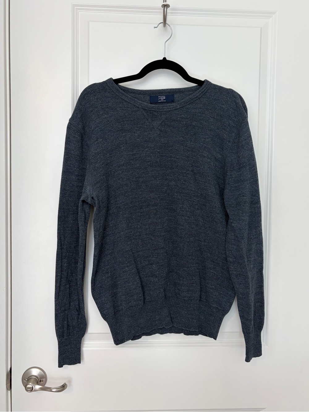 J. Crew Men’s Crewneck Sweater - Dark Charcoal